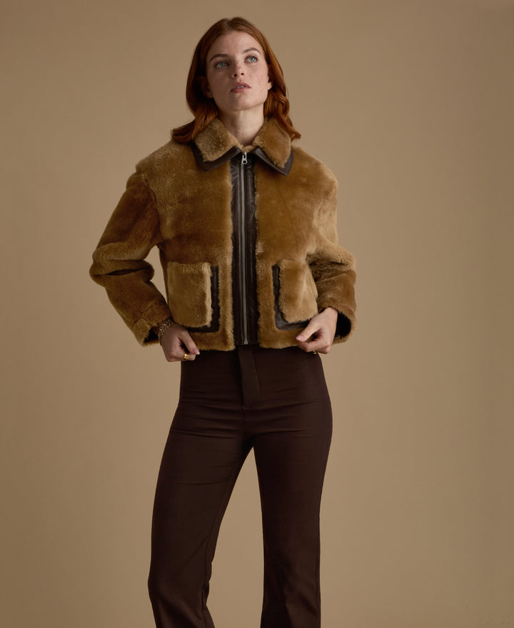 Lila Shearling Jacket