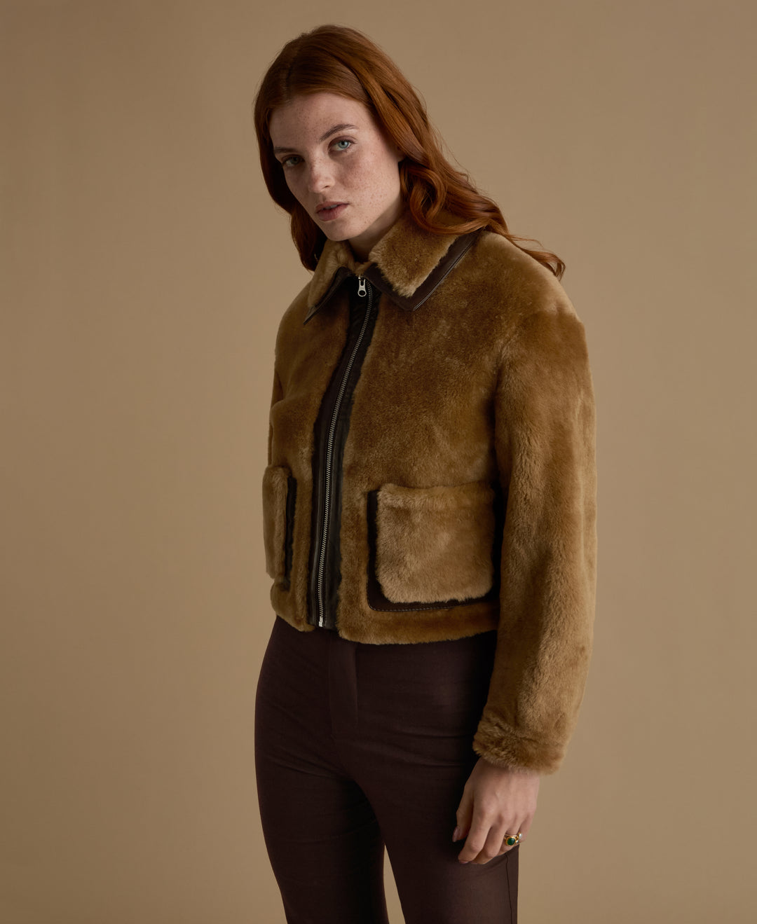 Lila Shearling Jacket
