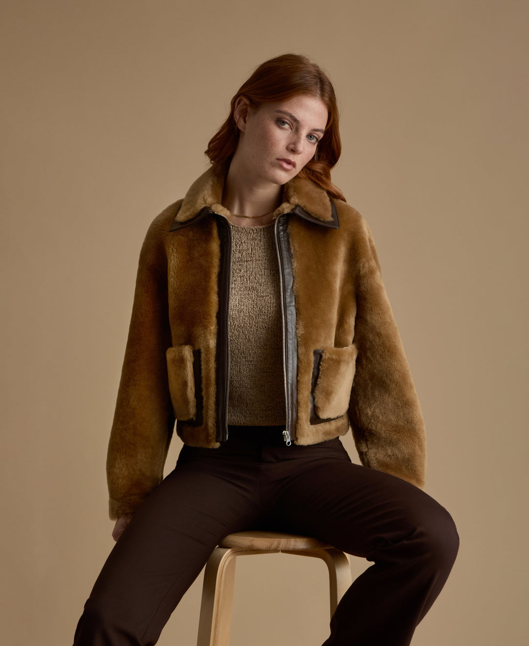 Lila Shearling Jacket