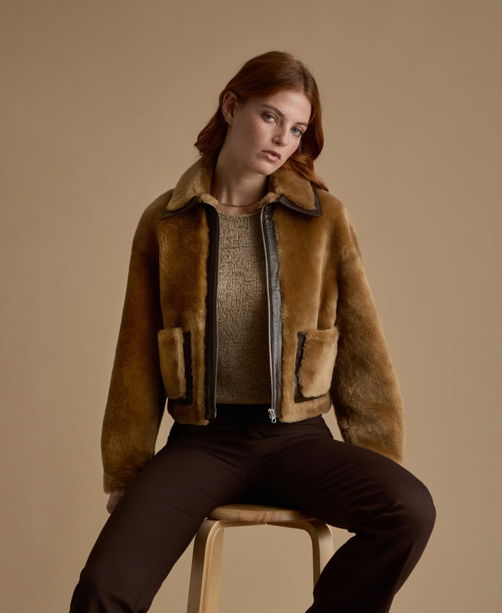 Lila Shearling Jacket