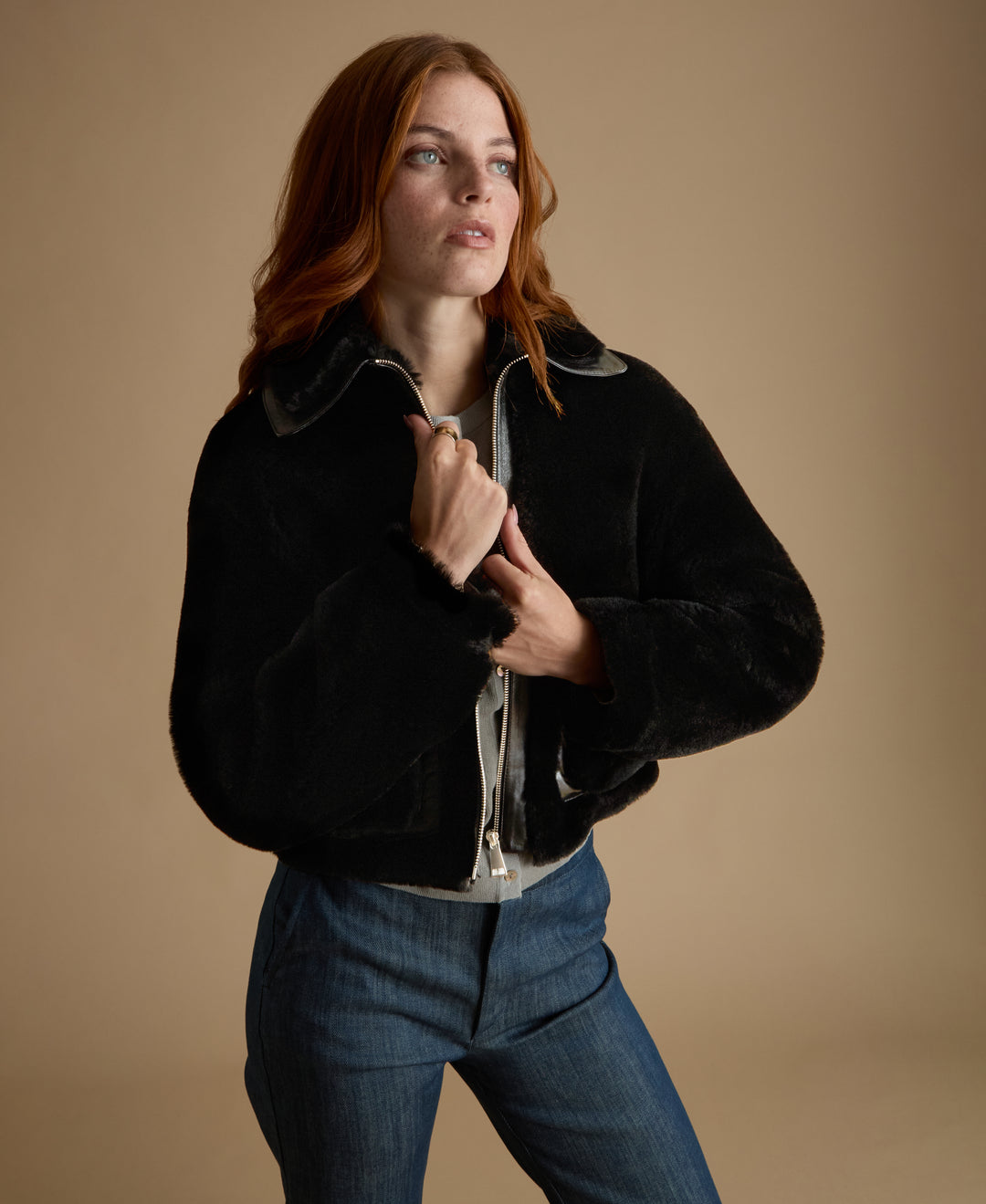 Lila Shearling Jacket