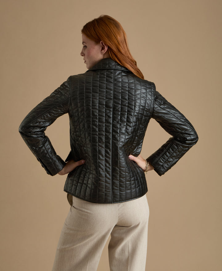 Tabitha Leather Coat