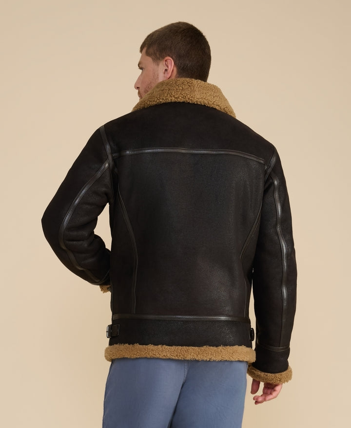 Cassian Shearling Aviator Jacket