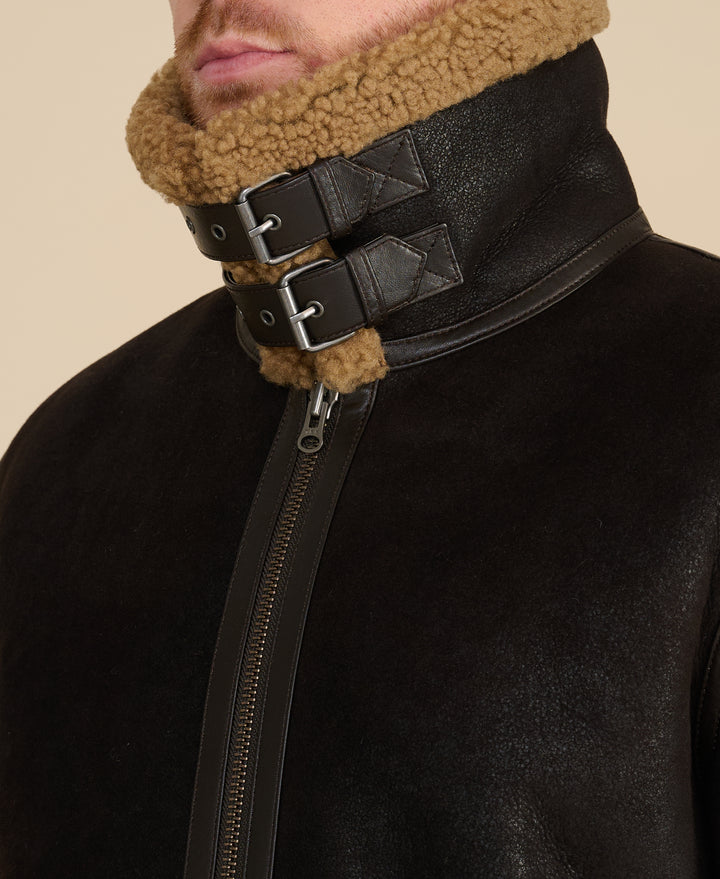 Cassian Shearling Aviator Jacket