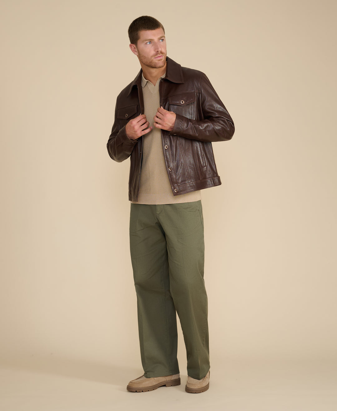 Oliver Leather Jacket