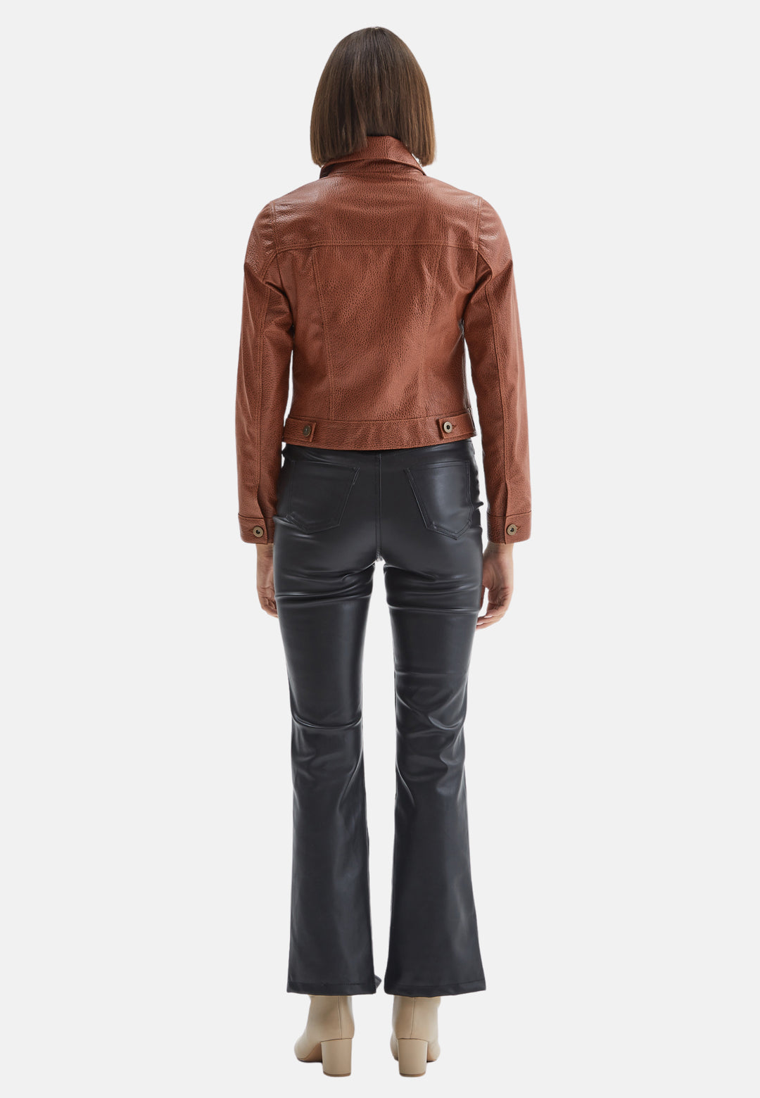 Authentic Western Leather Jacket, Whiskey