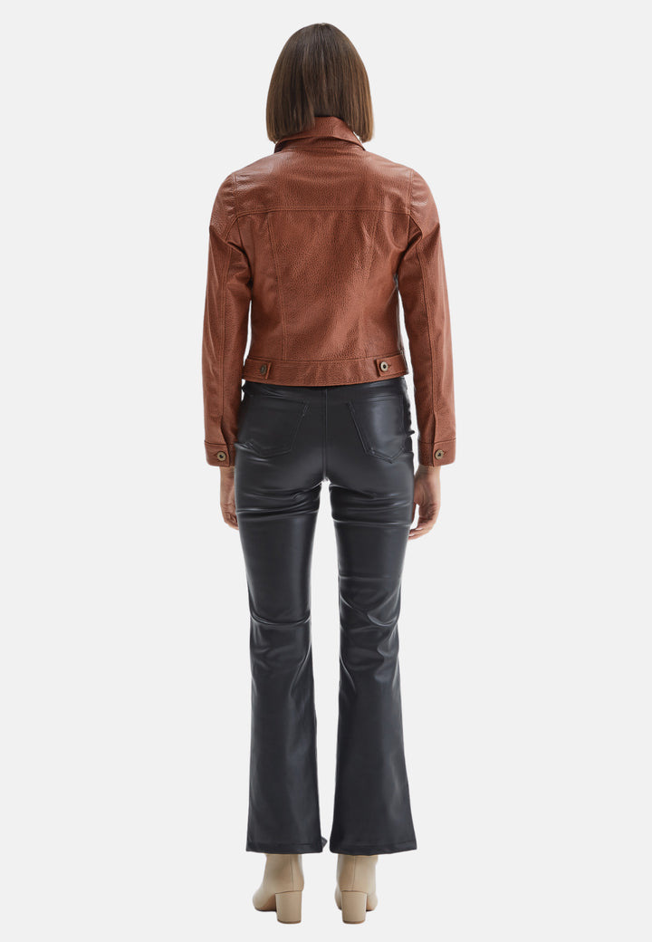 Authentic Western Leather Jacket, Whiskey