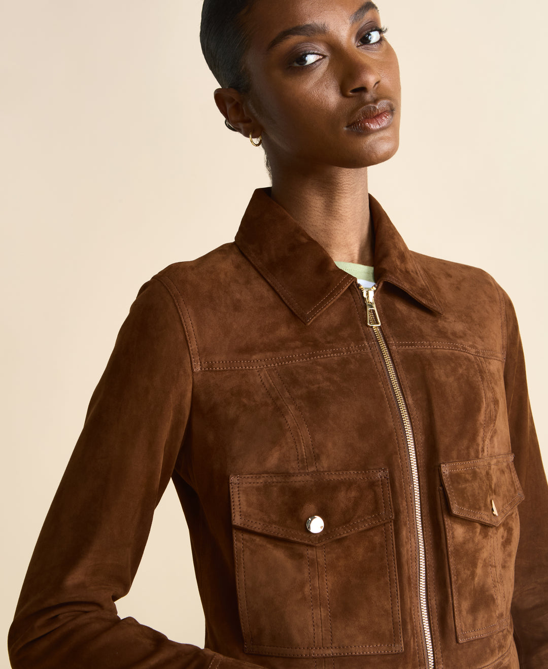 Isabella Suede Jacket