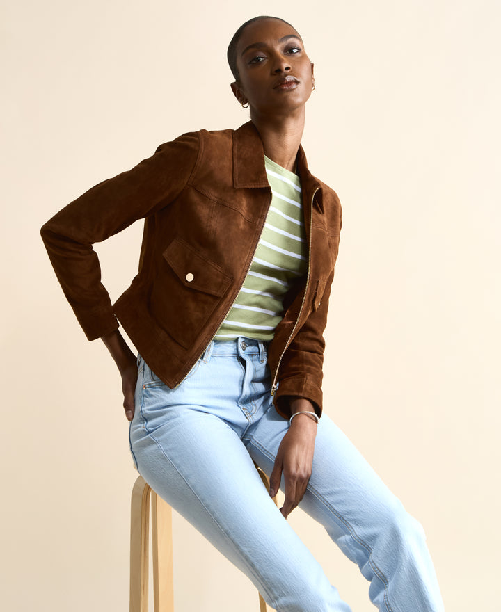 Isabella Suede Jacket