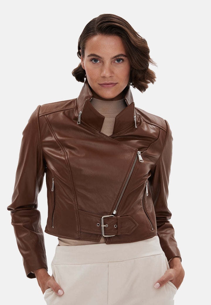 Maud Leather Jacket