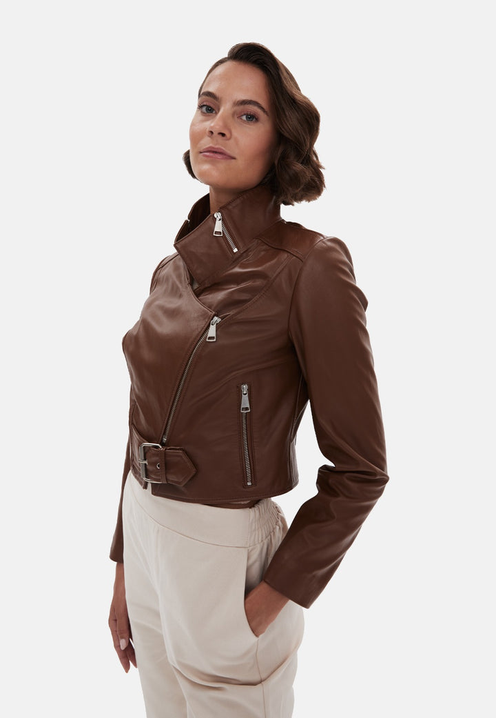 Maud Leather Jacket