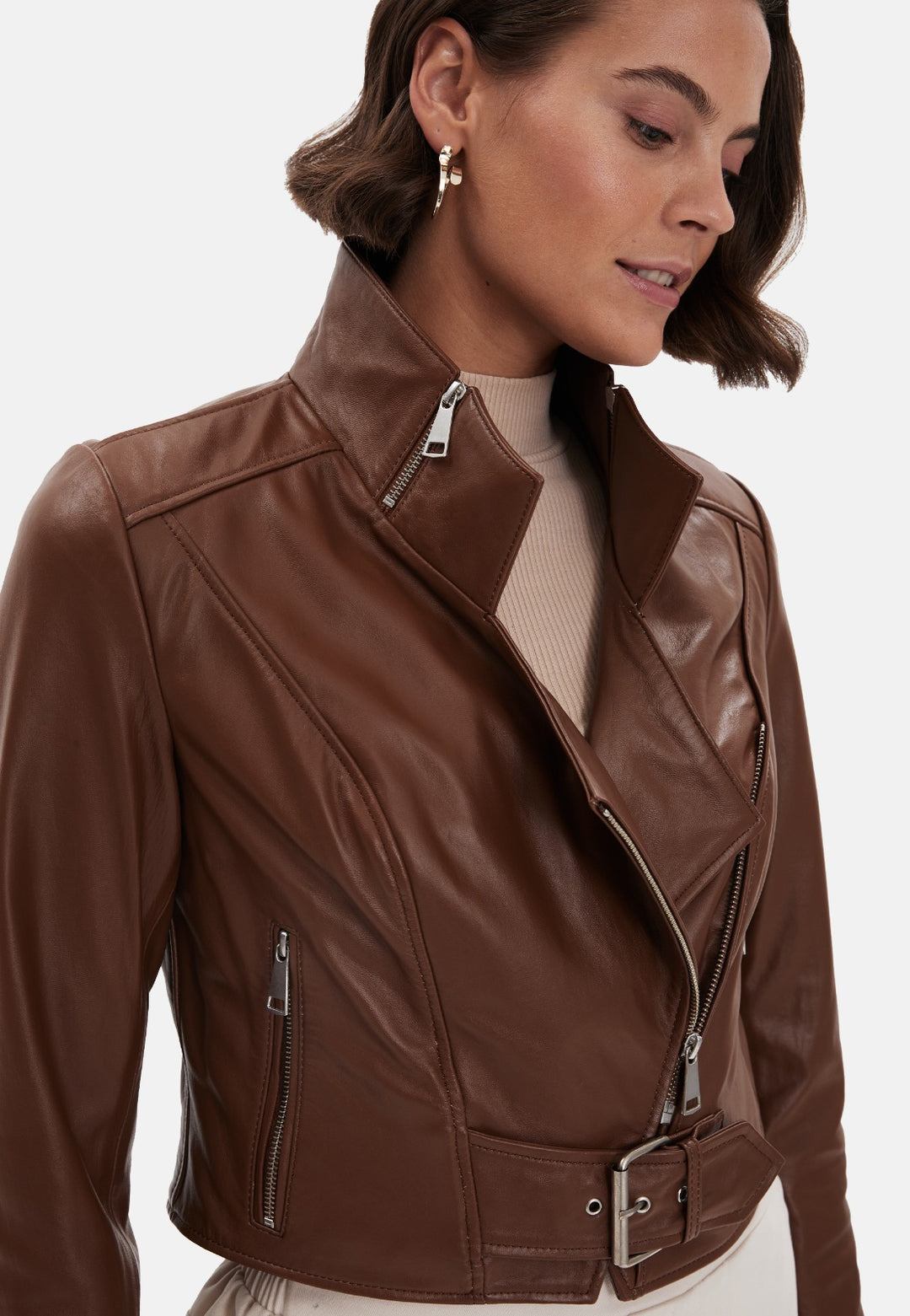 Maud Leather Jacket