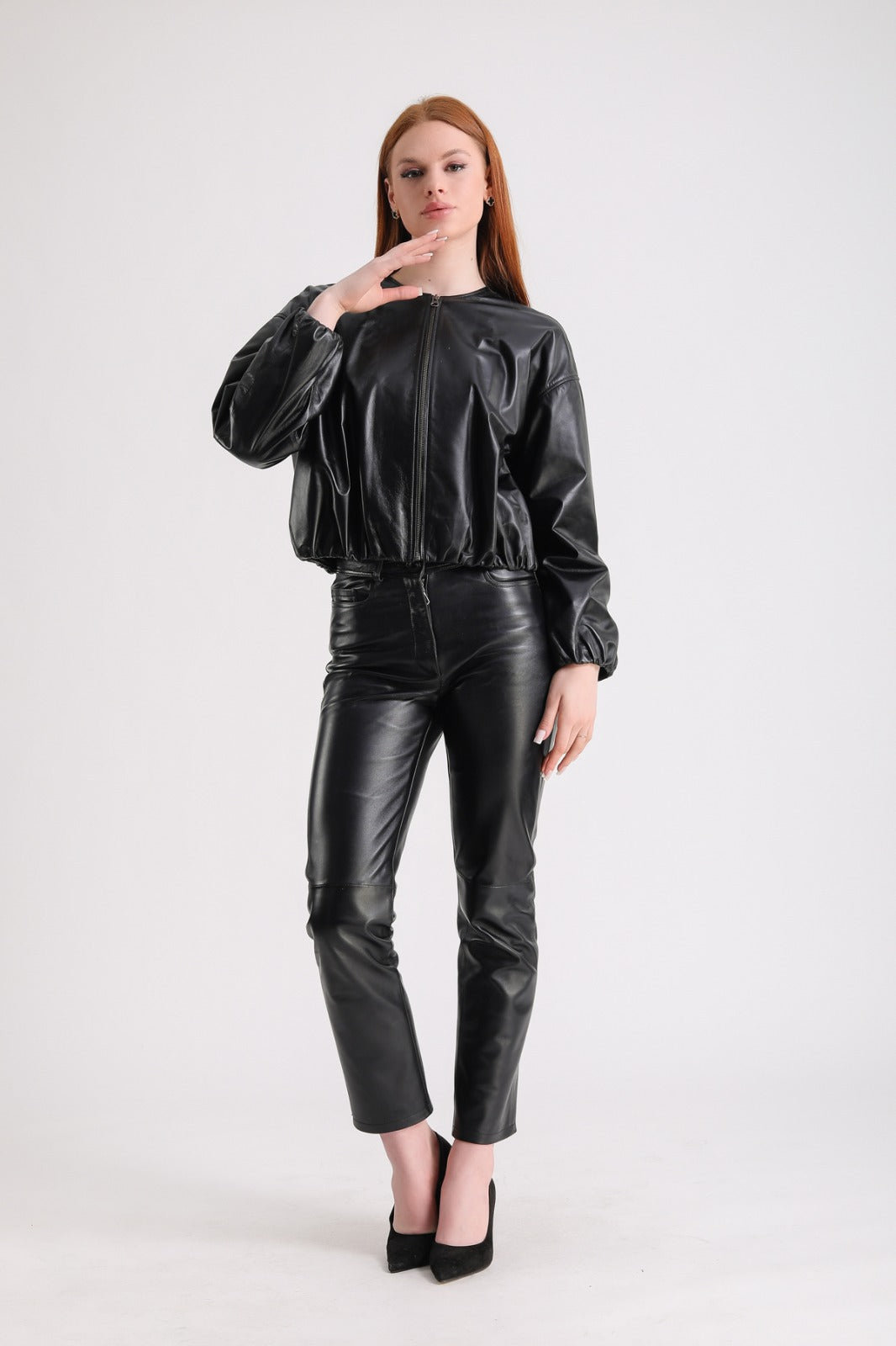 Evelyn Leather Jacket