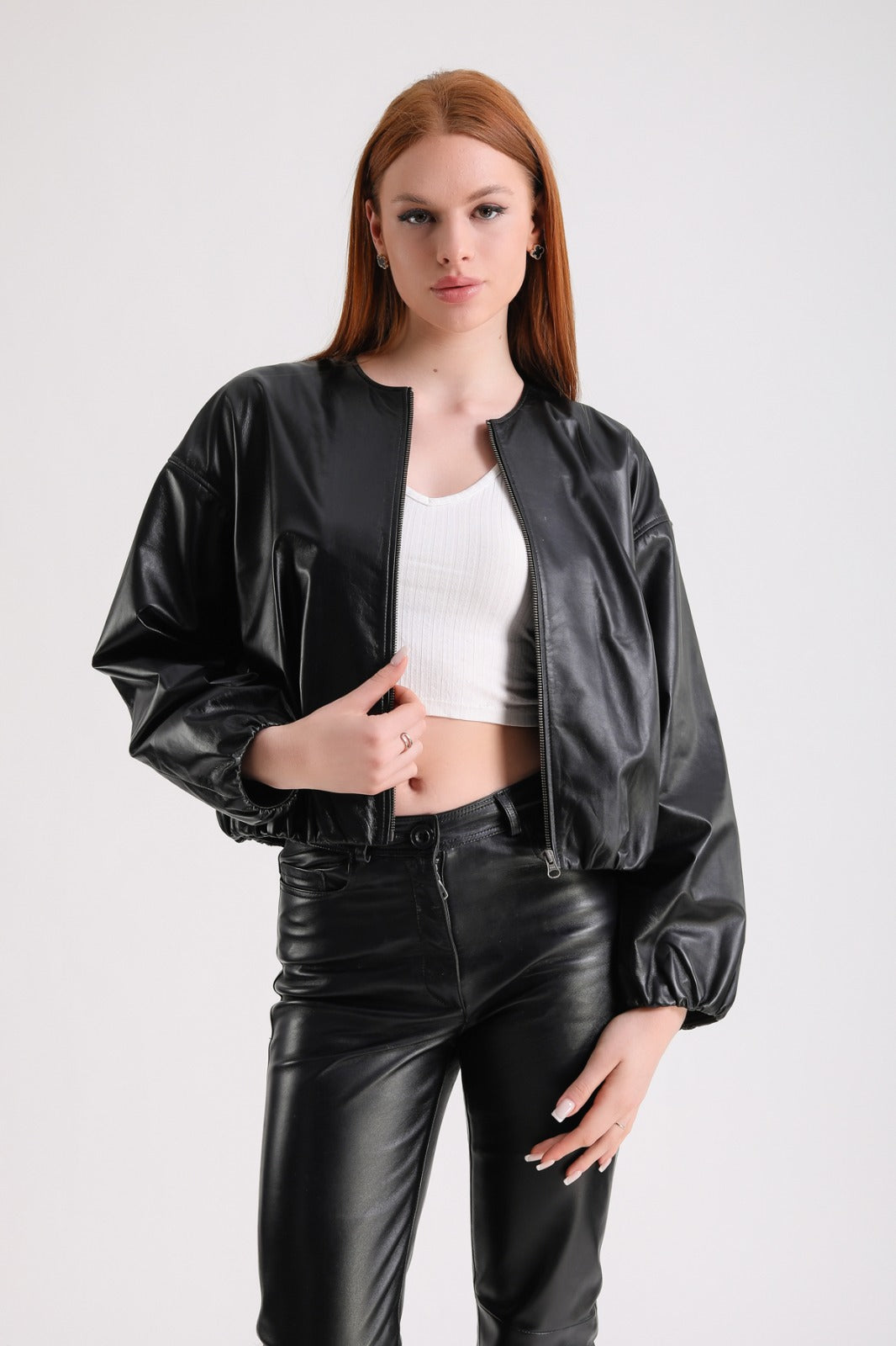 Evelyn Leather Jacket