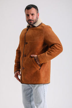 Image of Men's Wool Fashion Suede, Whiskey