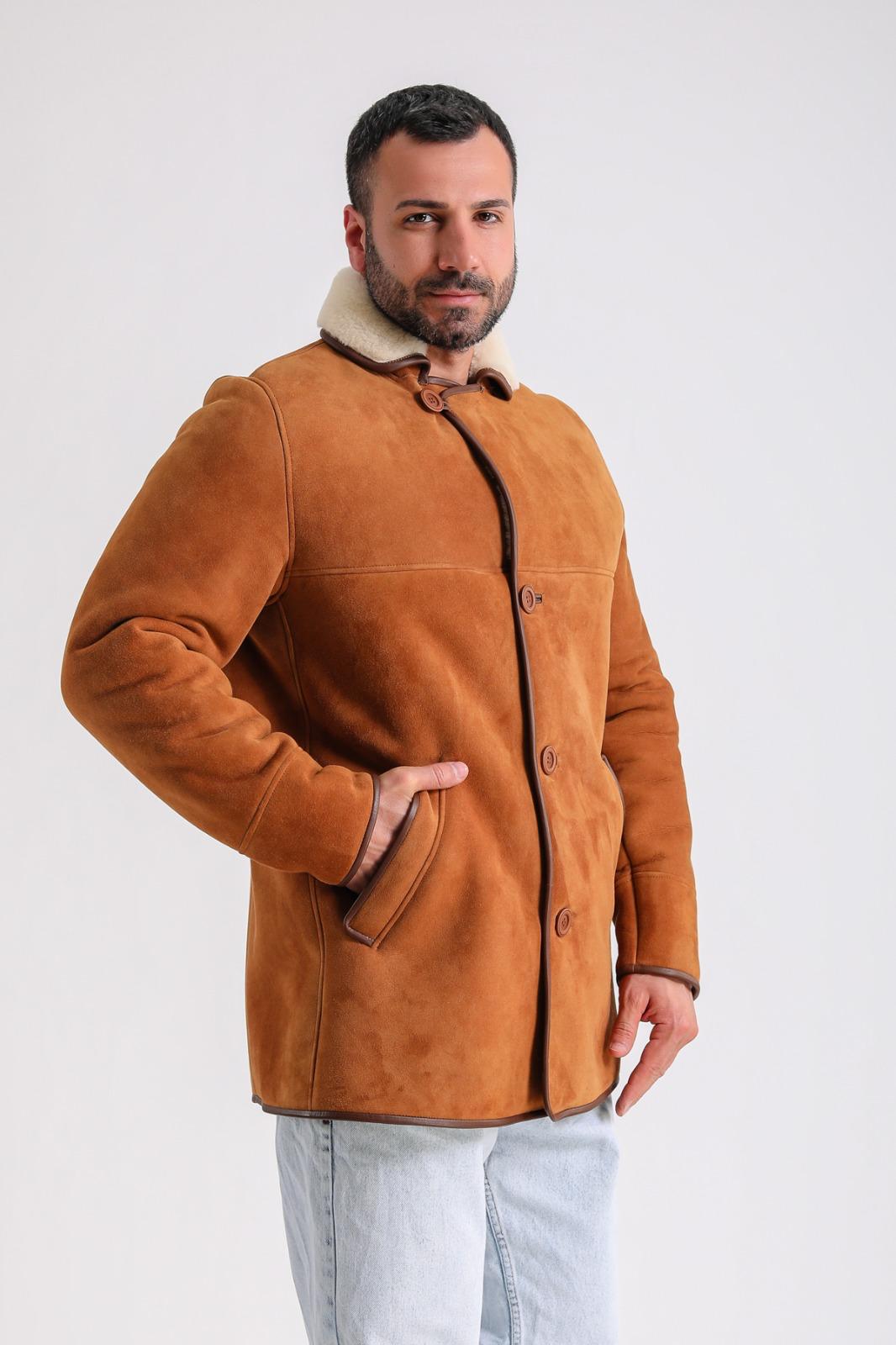 Men's Wool Fashion Suede, Whiskey