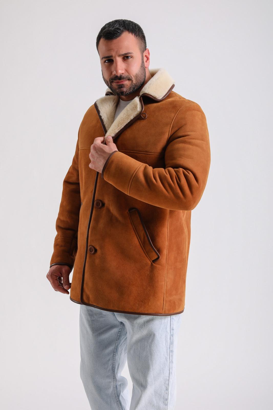 Men's Wool Fashion Suede, Whiskey