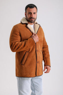 Image of Men's Wool Fashion Suede, Whiskey