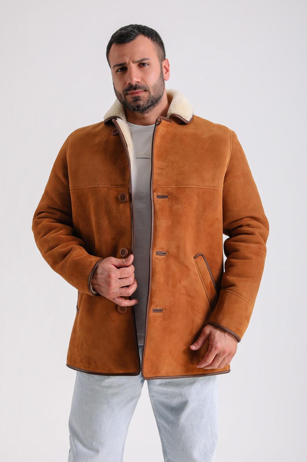 Men's Wool Fashion Suede, Whiskey