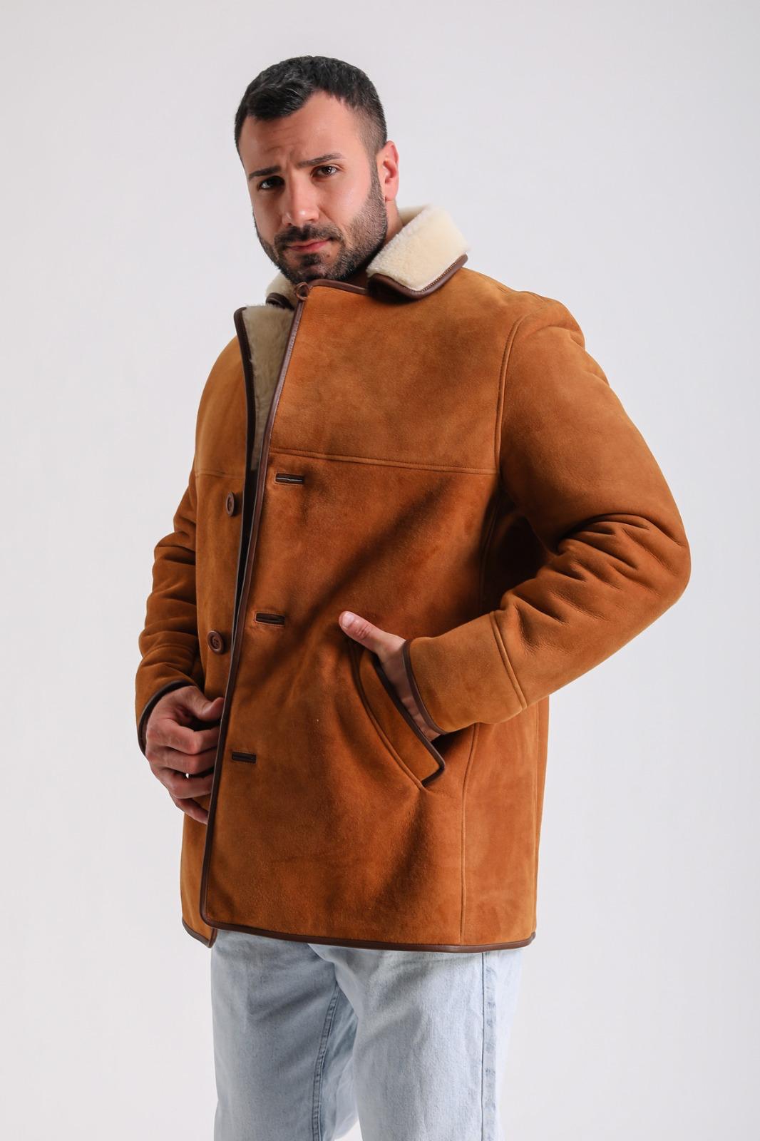 Men's Wool Fashion Suede, Whiskey