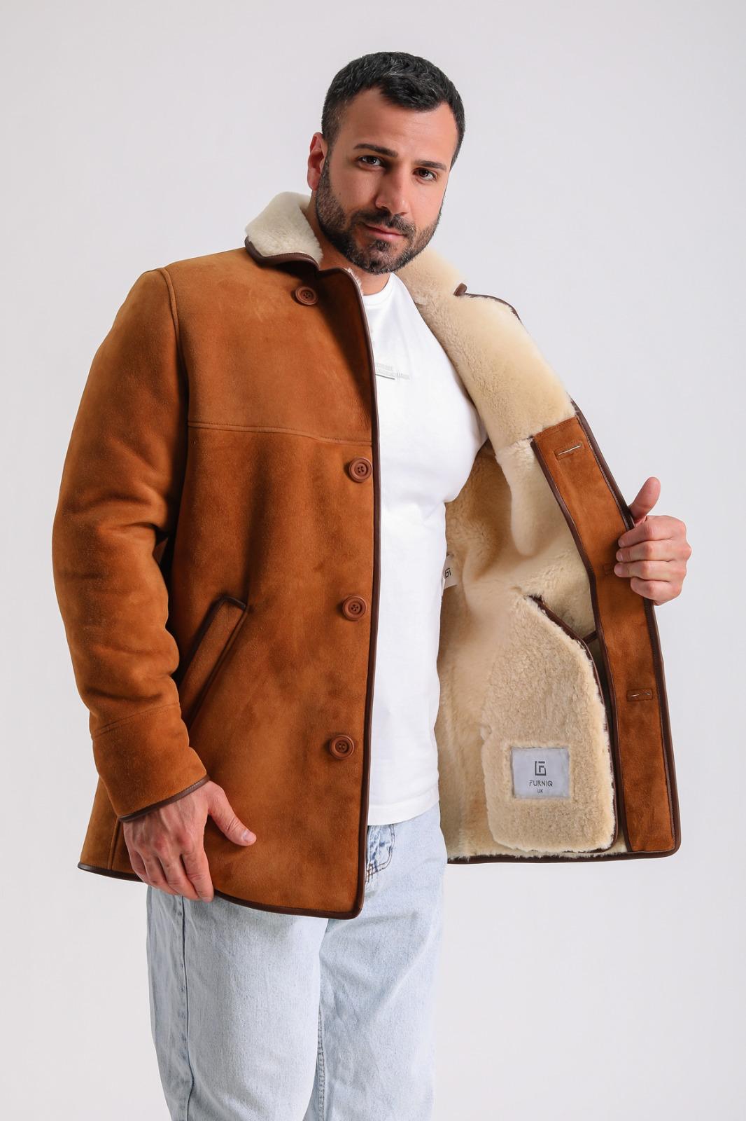 Men's Wool Fashion Suede, Whiskey