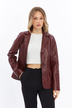 Image of Women's Genuine Leather Jacket