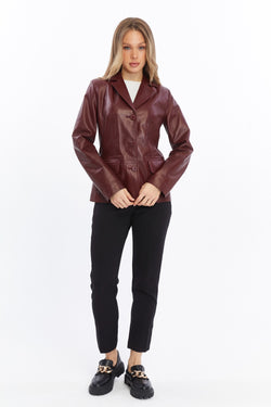 Image of Women's Genuine Leather Jacket