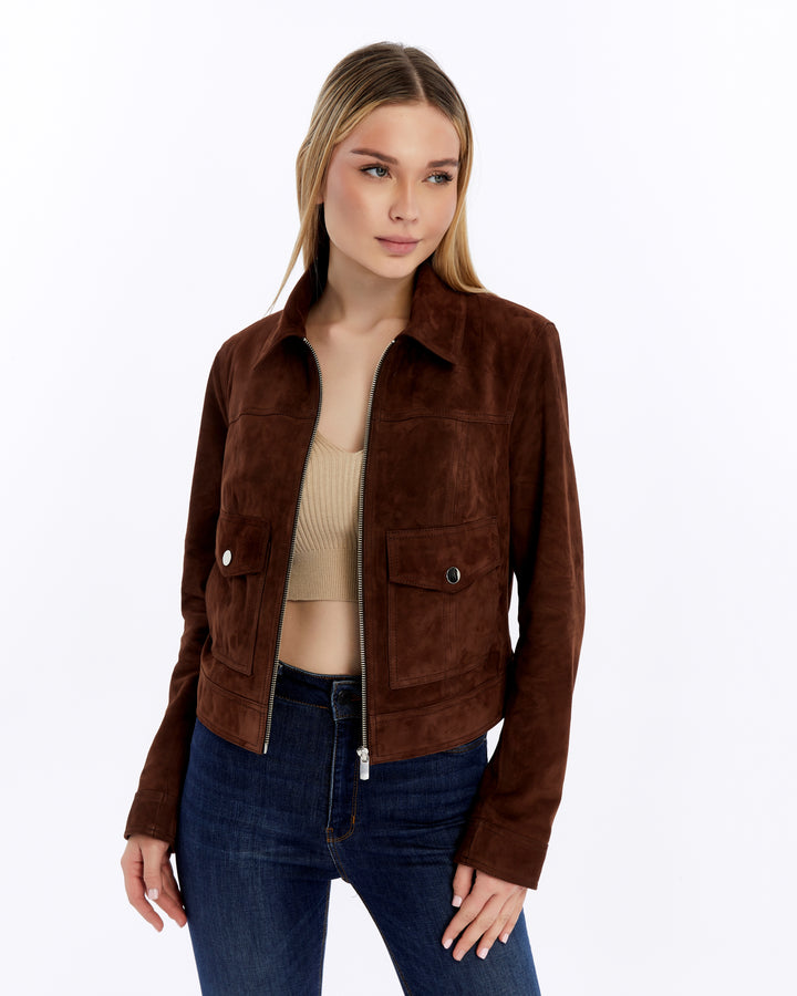 Isabella Suede Jacket
