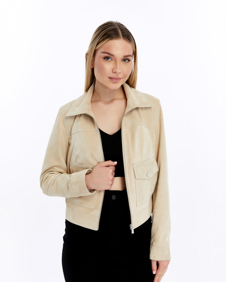 Isabella Suede Jacket