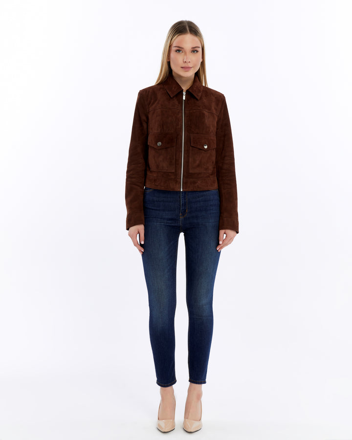 Isabella Suede Jacket