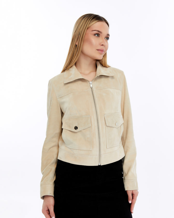 Isabella Suede Jacket