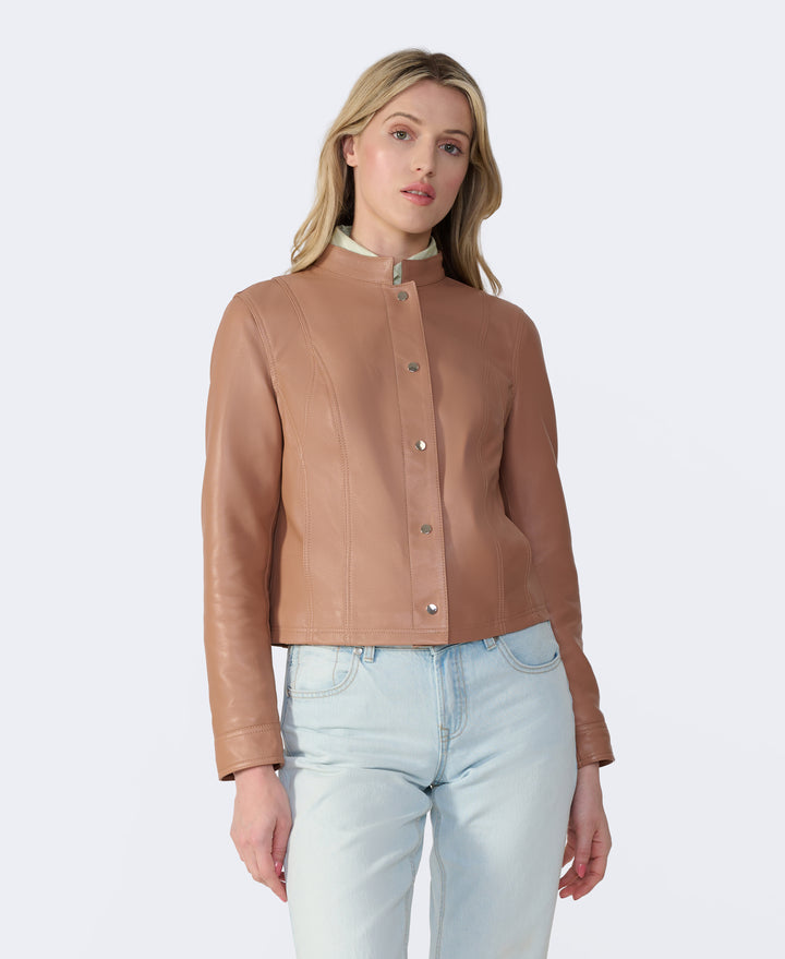 Amelia Leather Jacket