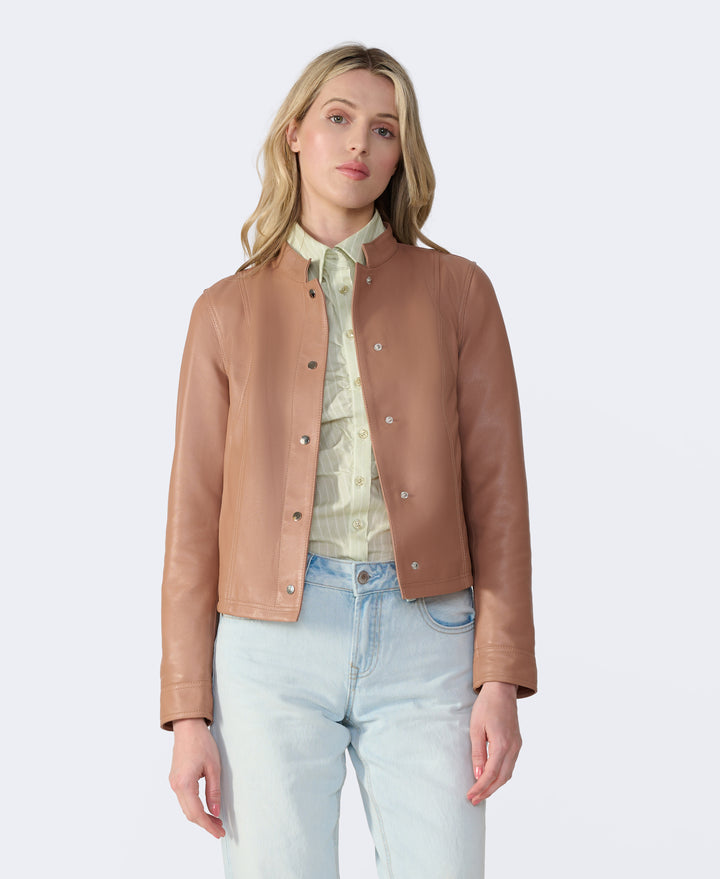 Amelia Leather Jacket