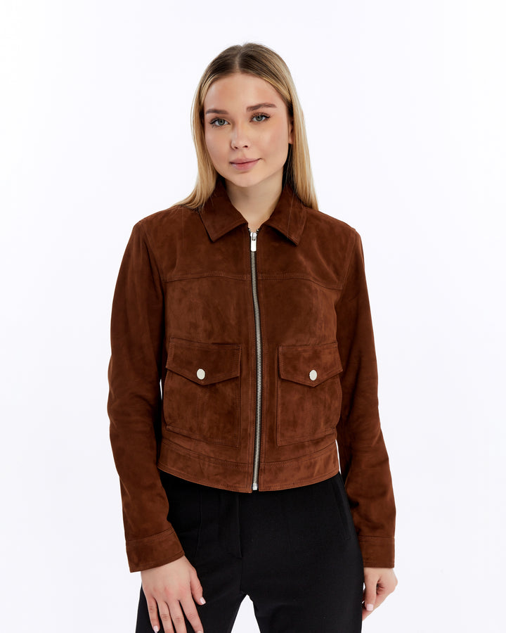 Isabella Suede Jacket