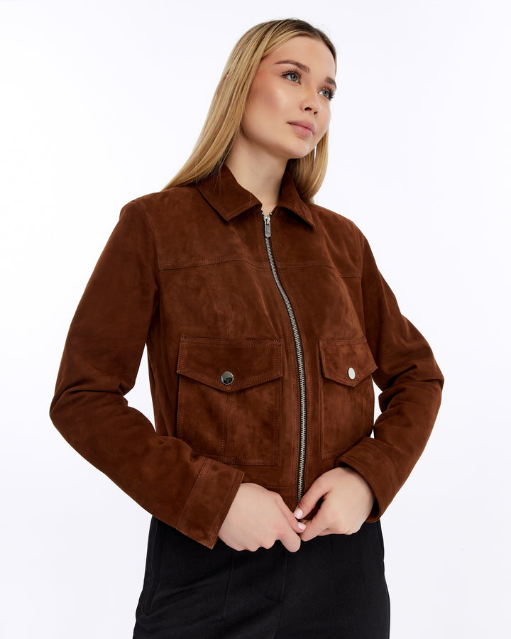 Isabella Suede Jacket