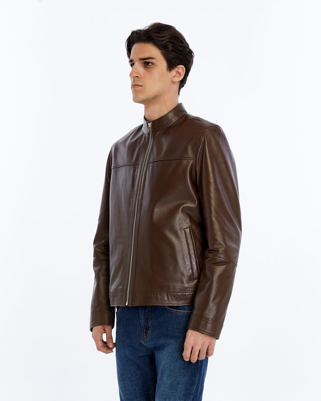 Otis Racer Leather Jacket