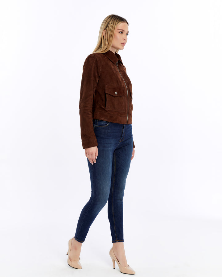 Isabella Suede Jacket