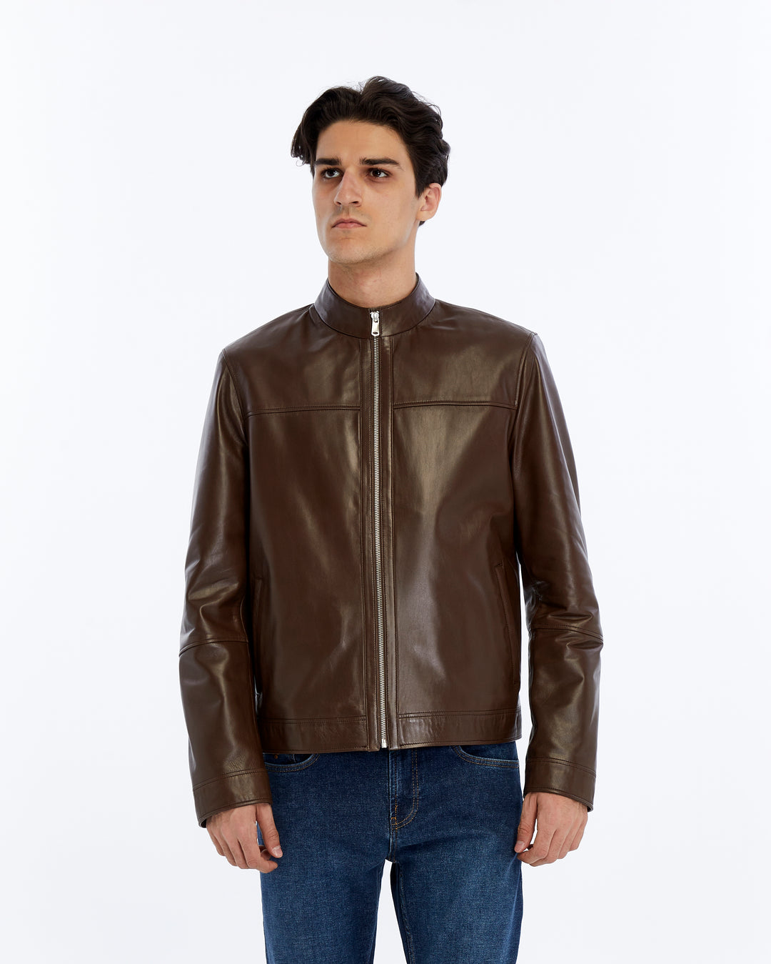 Otis Racer Leather Jacket