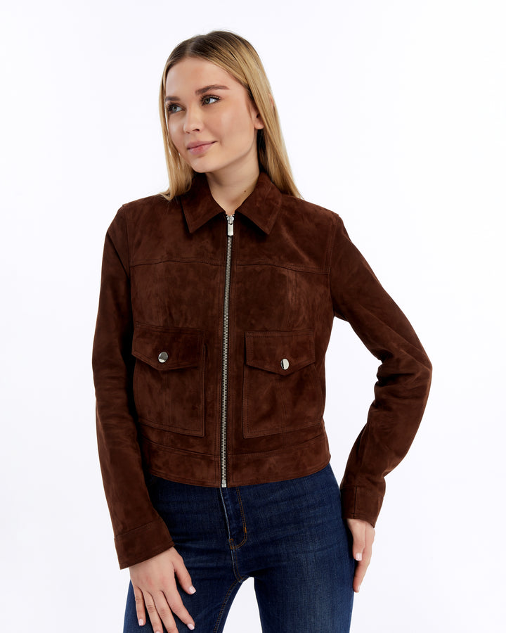 Isabella Suede Jacket