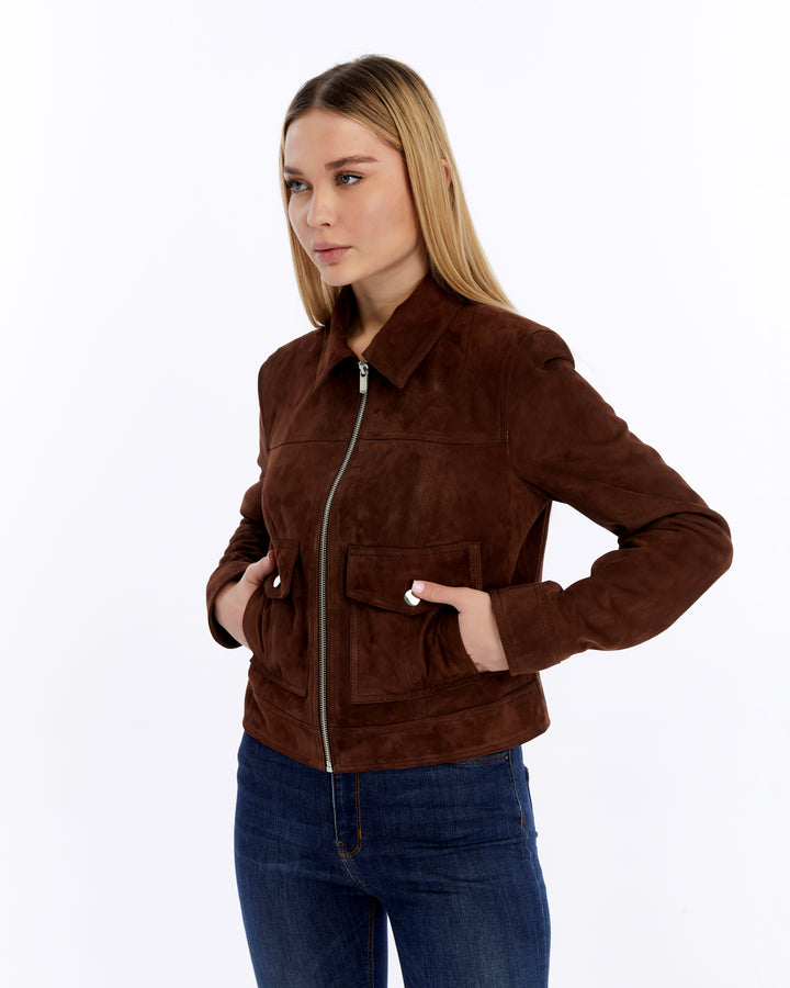 Isabella Suede Jacket