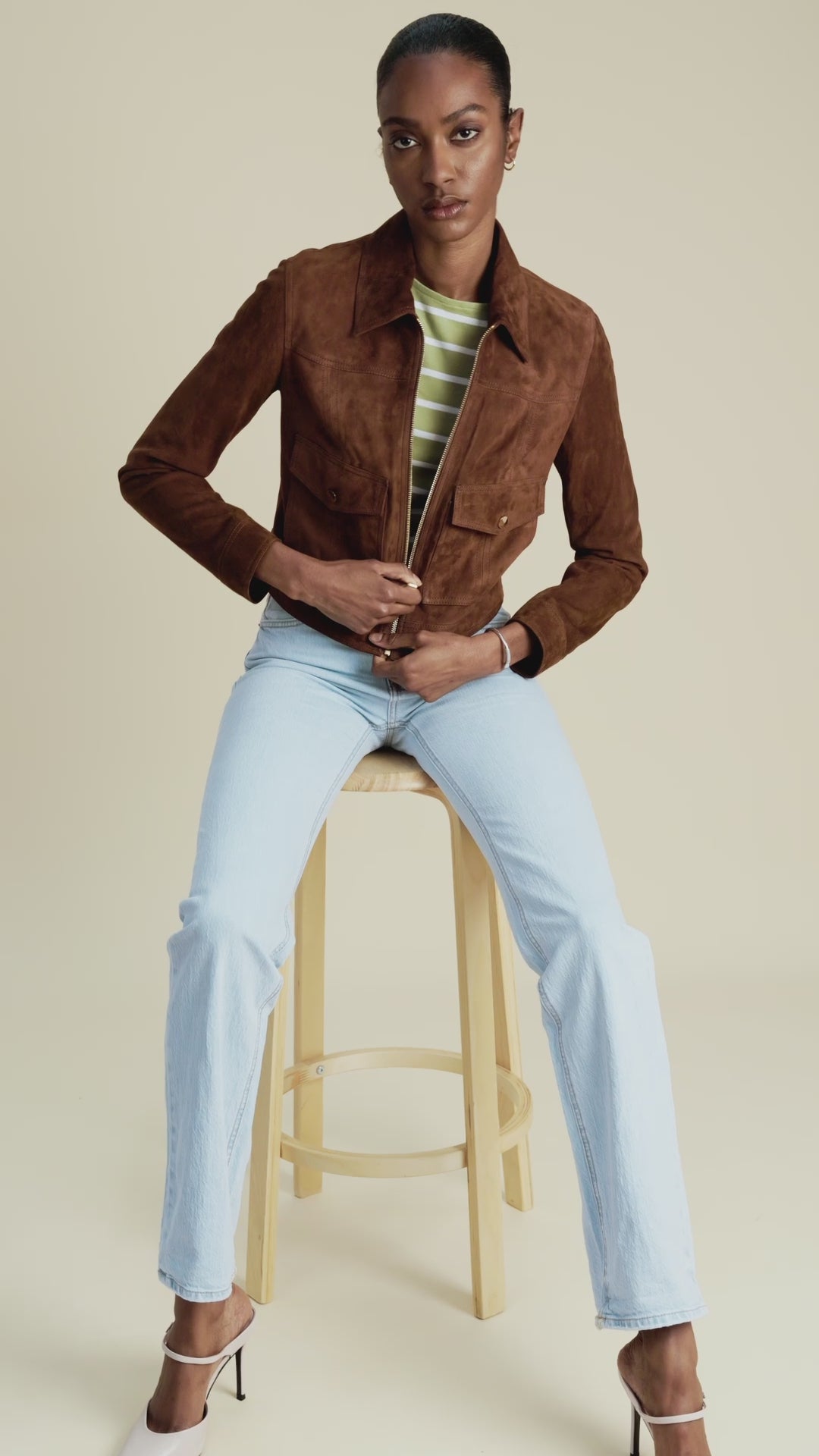 Isabella Suede Jacket