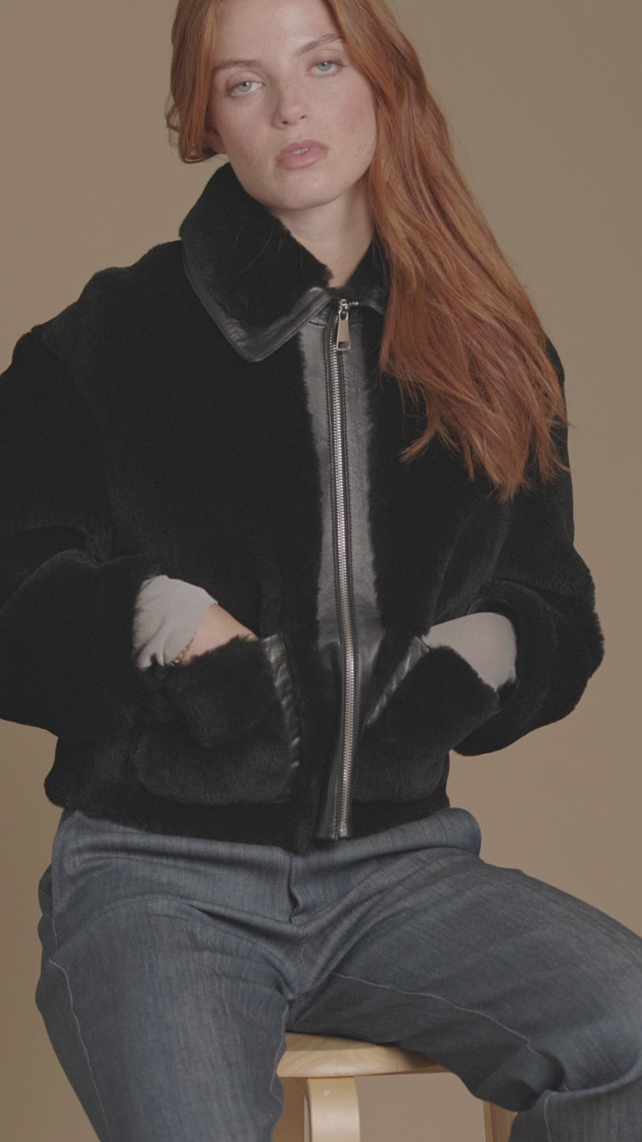 Lila Shearling Jacket
