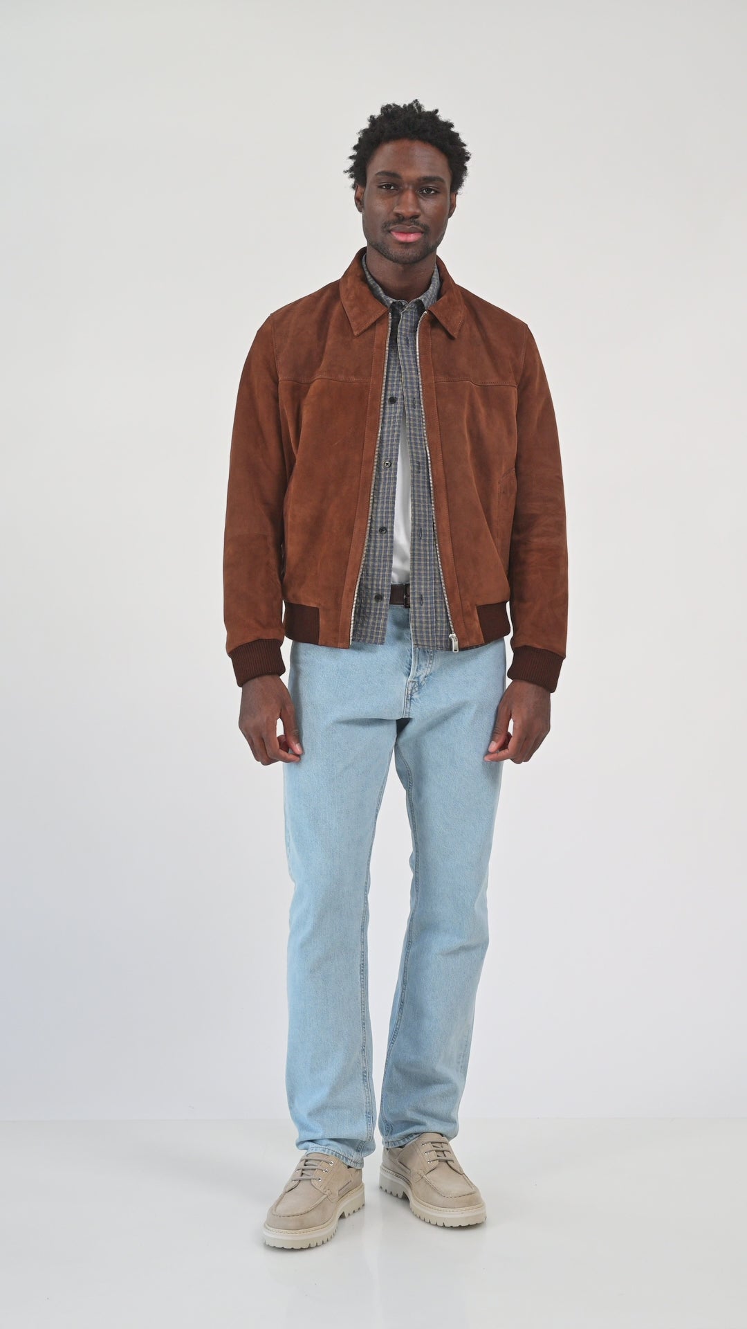 Freddie Suede Jacket