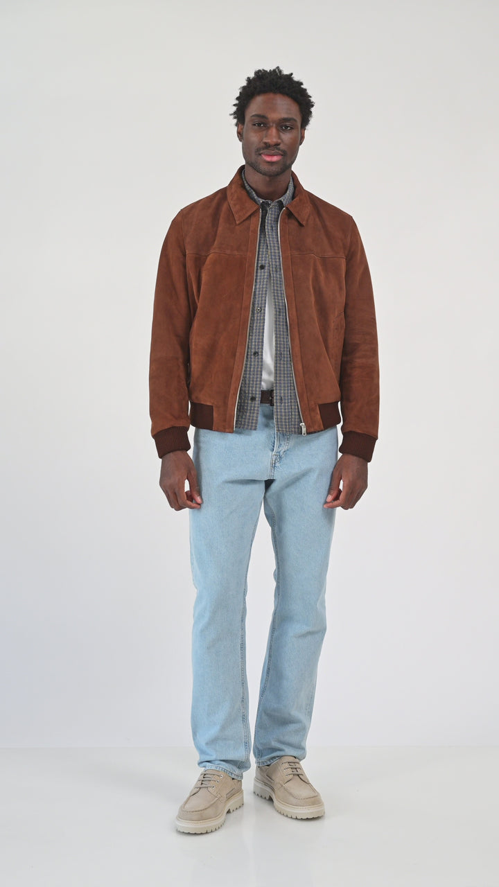Freddie Suede Jacket