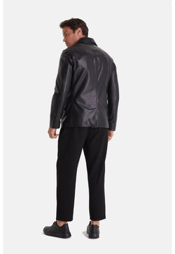 Image of Men's Safari Jacket, Black