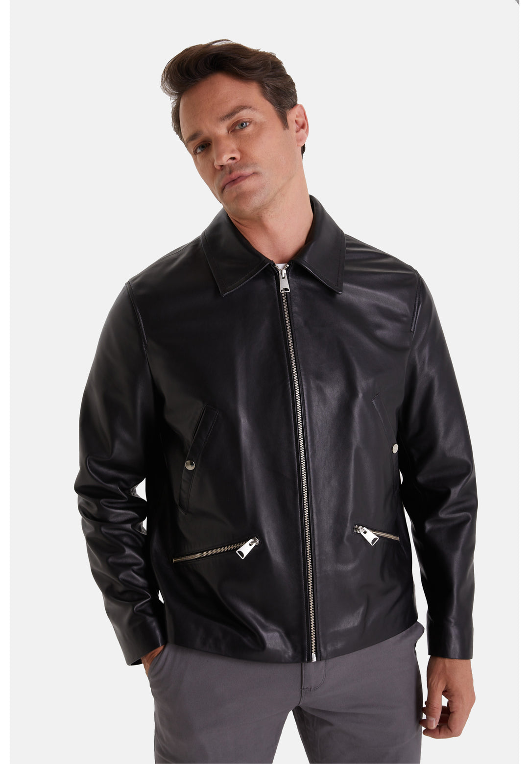 Peter Leather Jacket