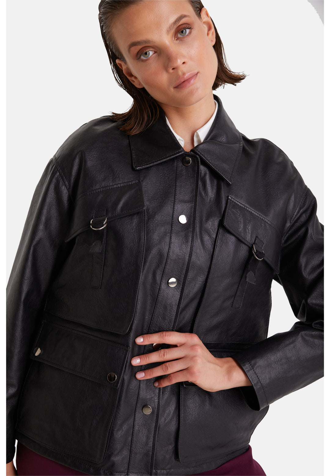 Women's Leather Fashion, Black