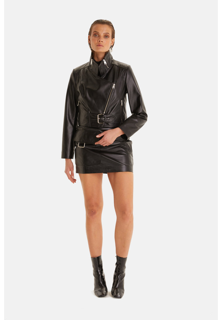 Maud Leather Jacket