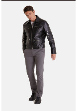 Image of Men's Fashion Jacket, Black