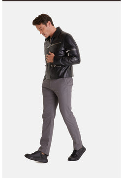 Image of Men's Fashion Jacket, Black